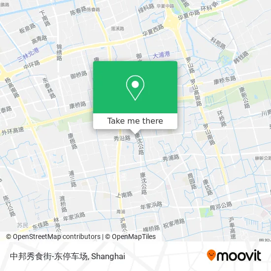 中邦秀食街-东停车场 map