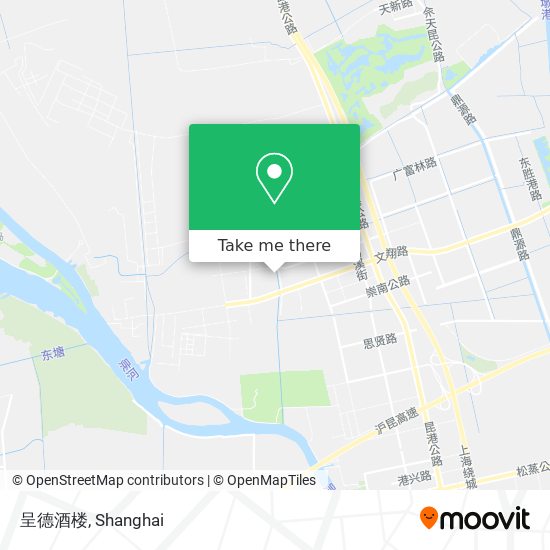 呈德酒楼 map
