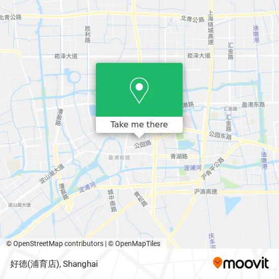 好德(浦育店) map