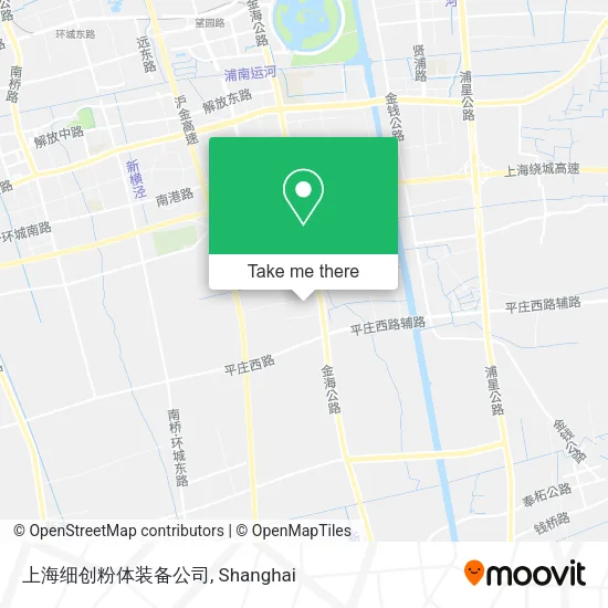 上海细创粉体装备公司 map