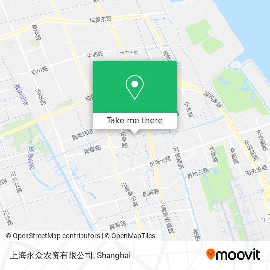 上海永众农资有限公司 map