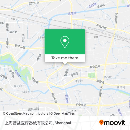 上海普益医疗器械有限公司 map