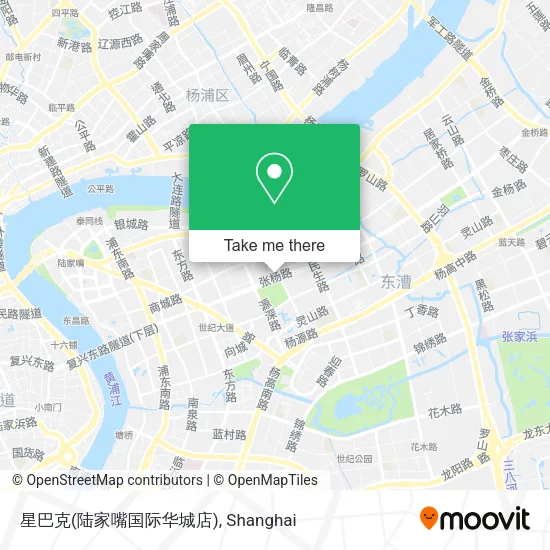 星巴克(陆家嘴国际华城店) map