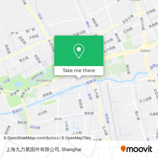 上海九力紧固件有限公司 map