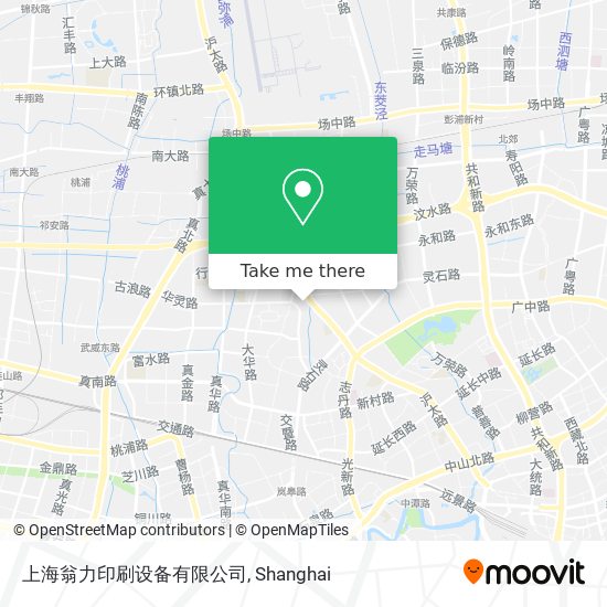 上海翁力印刷设备有限公司 map