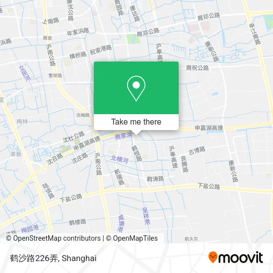 鹤沙路226弄 map
