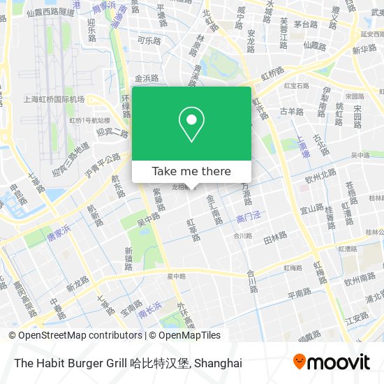 The Habit Burger Grill 哈比特汉堡 map