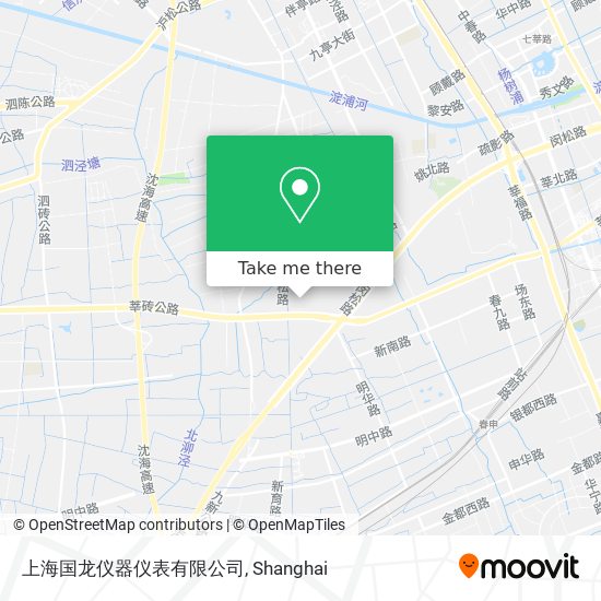 上海国龙仪器仪表有限公司 map