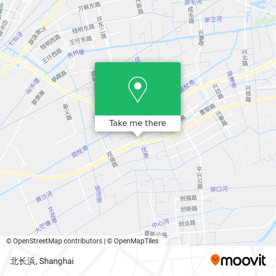 北长浜 map