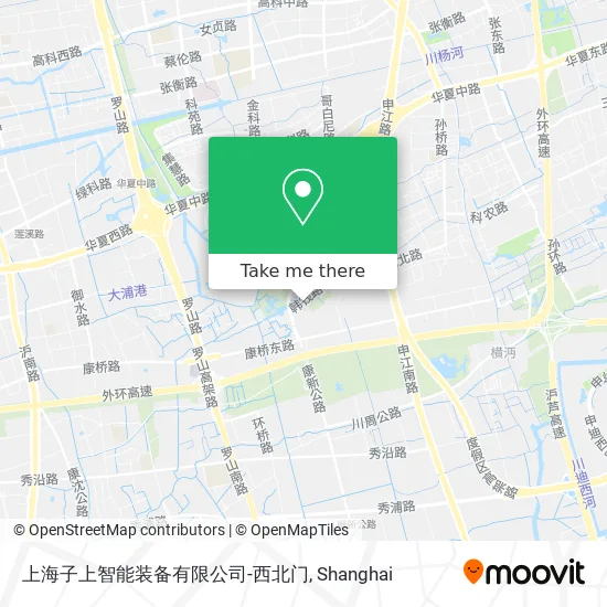 上海子上智能装备有限公司-西北门 map