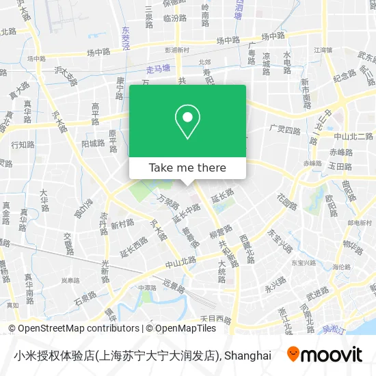 小米授权体验店(上海苏宁大宁大润发店) map