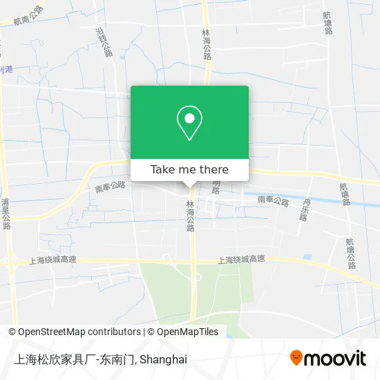 上海松欣家具厂-东南门 map