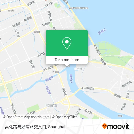 昌化路与淞浦路交叉口 map