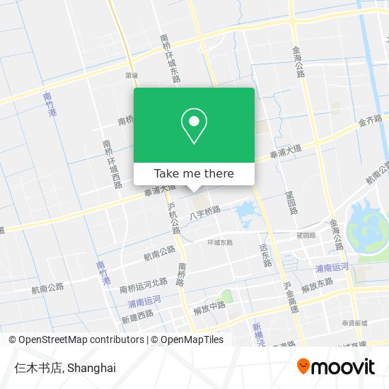 仨木书店 map