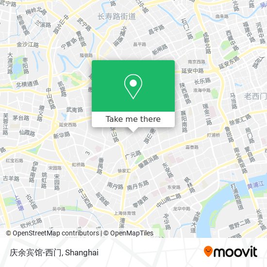 庆余宾馆-西门 map