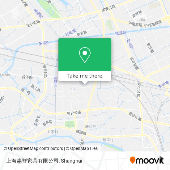 上海惠群家具有限公司 map