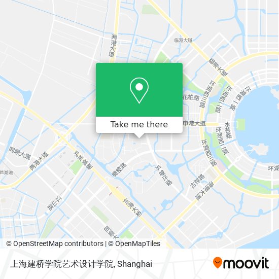 上海建桥学院艺术设计学院 map