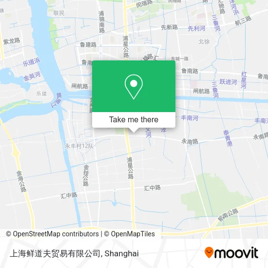 上海鲜道夫贸易有限公司 map