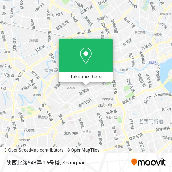 陕西北路643弄-16号楼 map