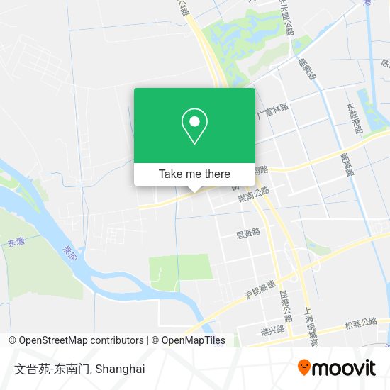 文晋苑-东南门 map