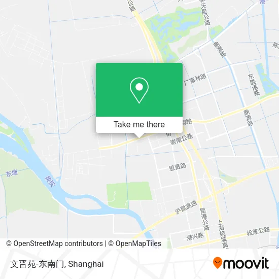 文晋苑-东南门 map