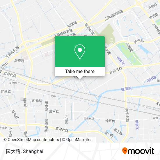 园大路 map