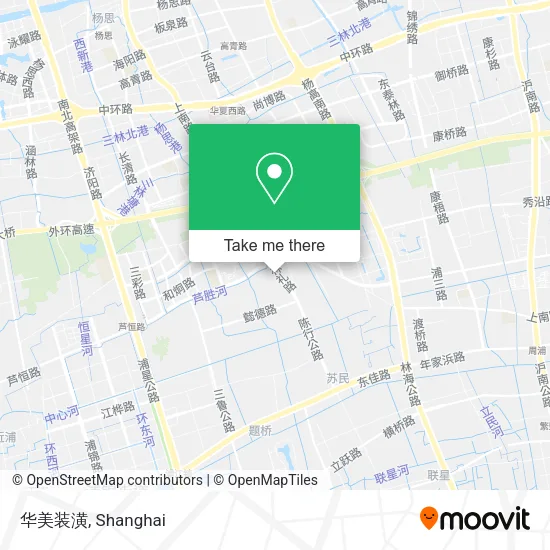 华美装潢 map