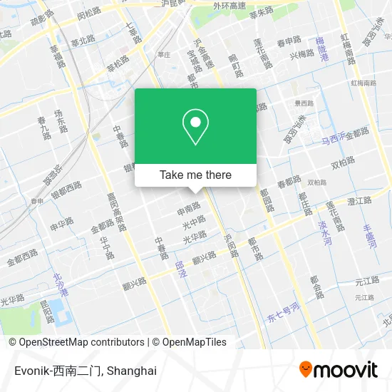 Evonik-西南二门 map