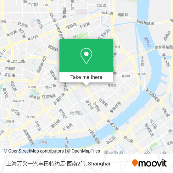 上海万兴一汽丰田特约店-西南2门 map