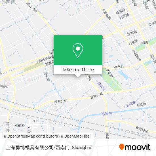 上海勇博模具有限公司-西南门 map