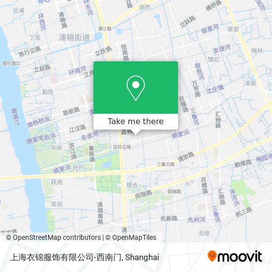 上海衣锦服饰有限公司-西南门 map