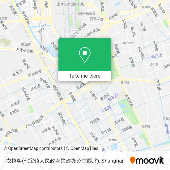 衣拉客(七宝镇人民政府民政办公室西北) map