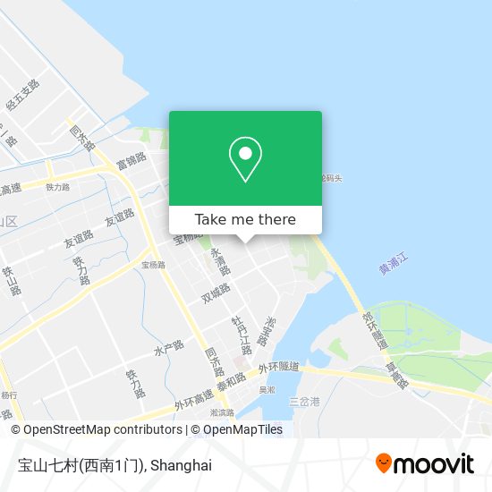 宝山七村(西南1门) map