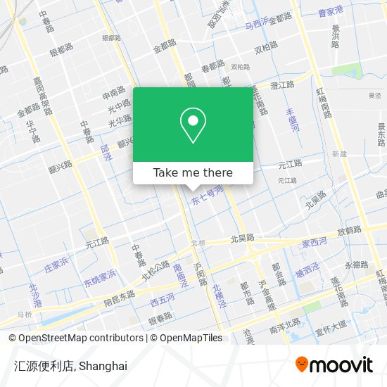 汇源便利店 map