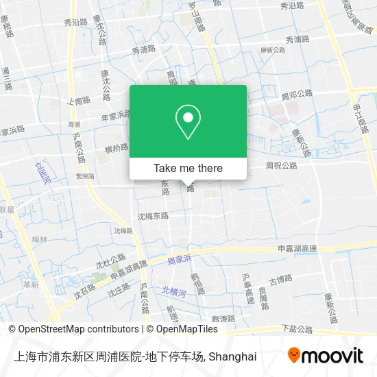 上海市浦东新区周浦医院-地下停车场 map
