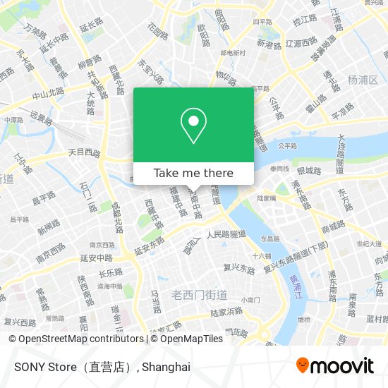 SONY Store（直营店） map
