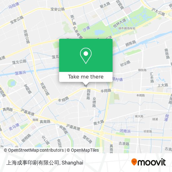 上海成事印刷有限公司 map