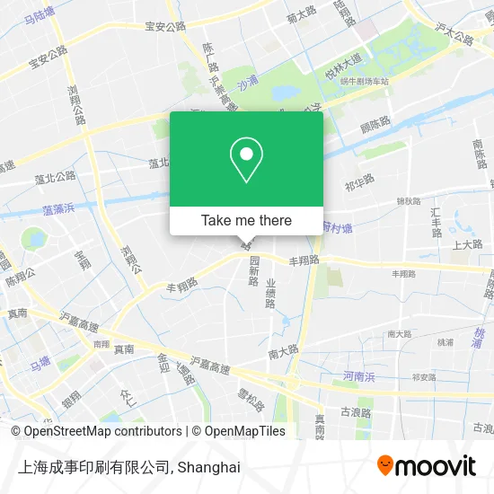 上海成事印刷有限公司 map