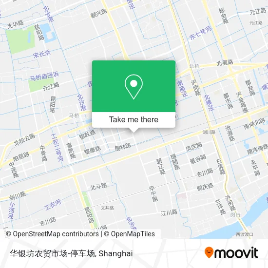 华银坊农贸市场-停车场 map