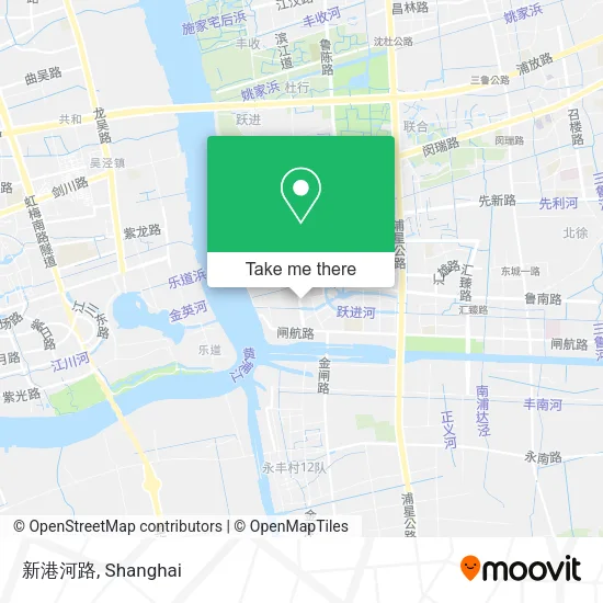 新港河路 map