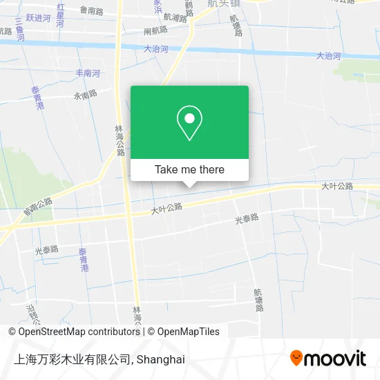 上海万彩木业有限公司 map