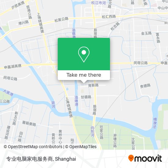 专业电脑家电服务商 map