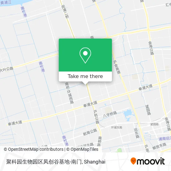 聚科园生物园区凤创谷基地-南门 map
