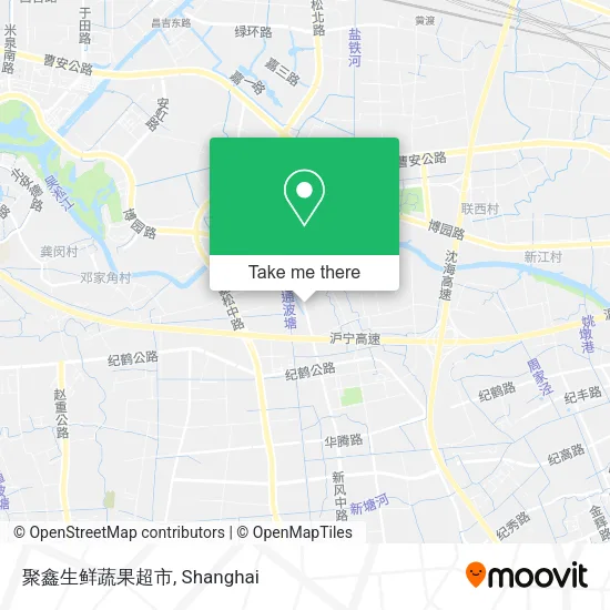 聚鑫生鲜蔬果超市 map