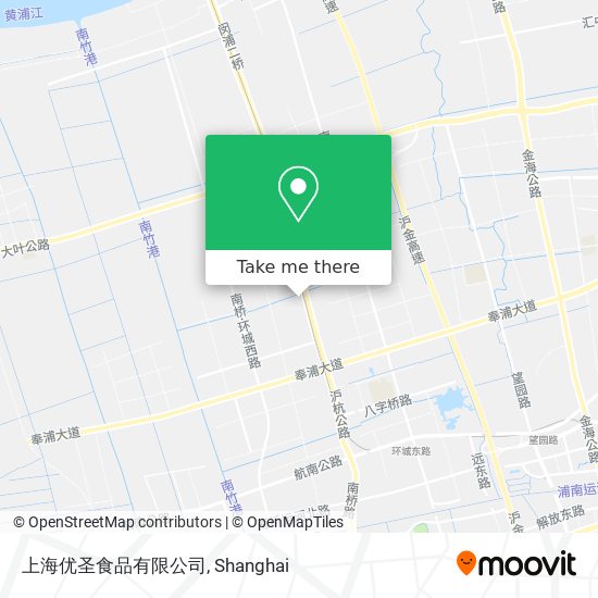 上海优圣食品有限公司 map
