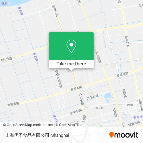 上海优圣食品有限公司 map