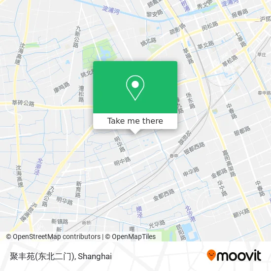 聚丰苑(东北二门) map