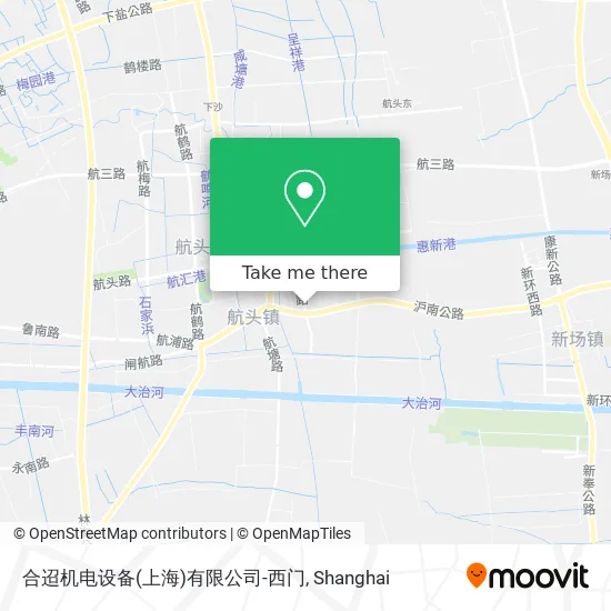 合迢机电设备(上海)有限公司-西门 map