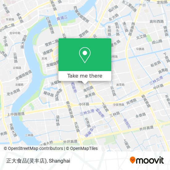 正大食品(灵丰店) map