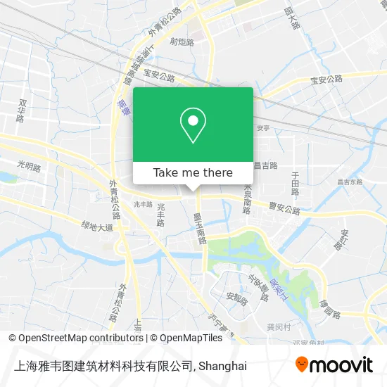 上海雅韦图建筑材料科技有限公司 map
